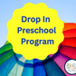 Drop In Preschool Registration