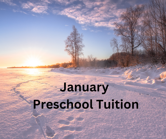 January Preschool Tuition