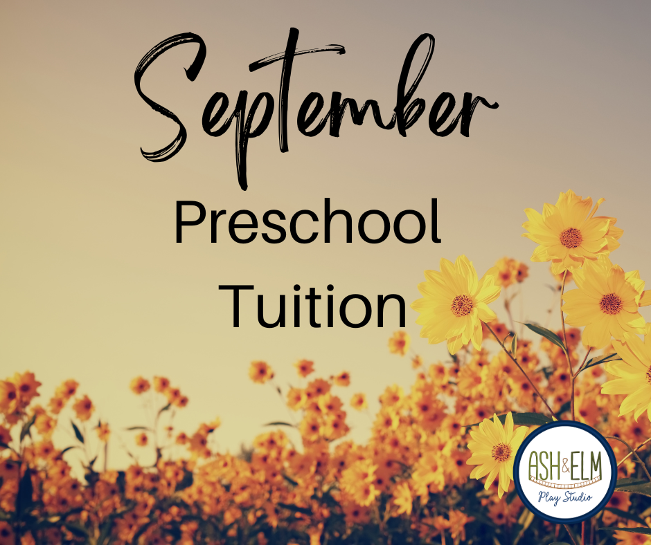 September Preschool Tuition