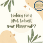Private Playgroup Rental